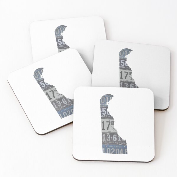 Item preview, Vintage Delaware License Plates designed and sold by Maren Misner.
