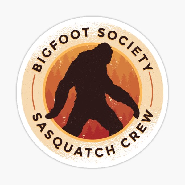 Bigfoot Society Sasquatch Crew Sticker