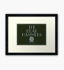 LARP: The Bear Hammers Framed Print