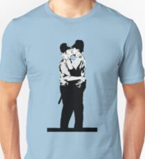 Kissing Coppers Unisex T-Shirt