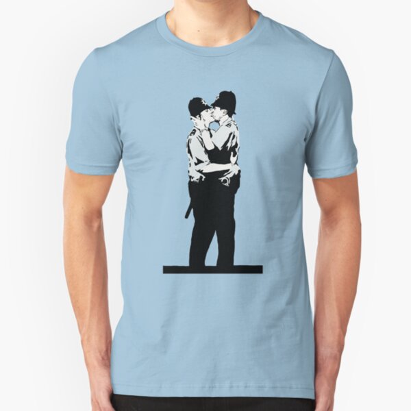 Kissing Coppers Slim Fit T-Shirt