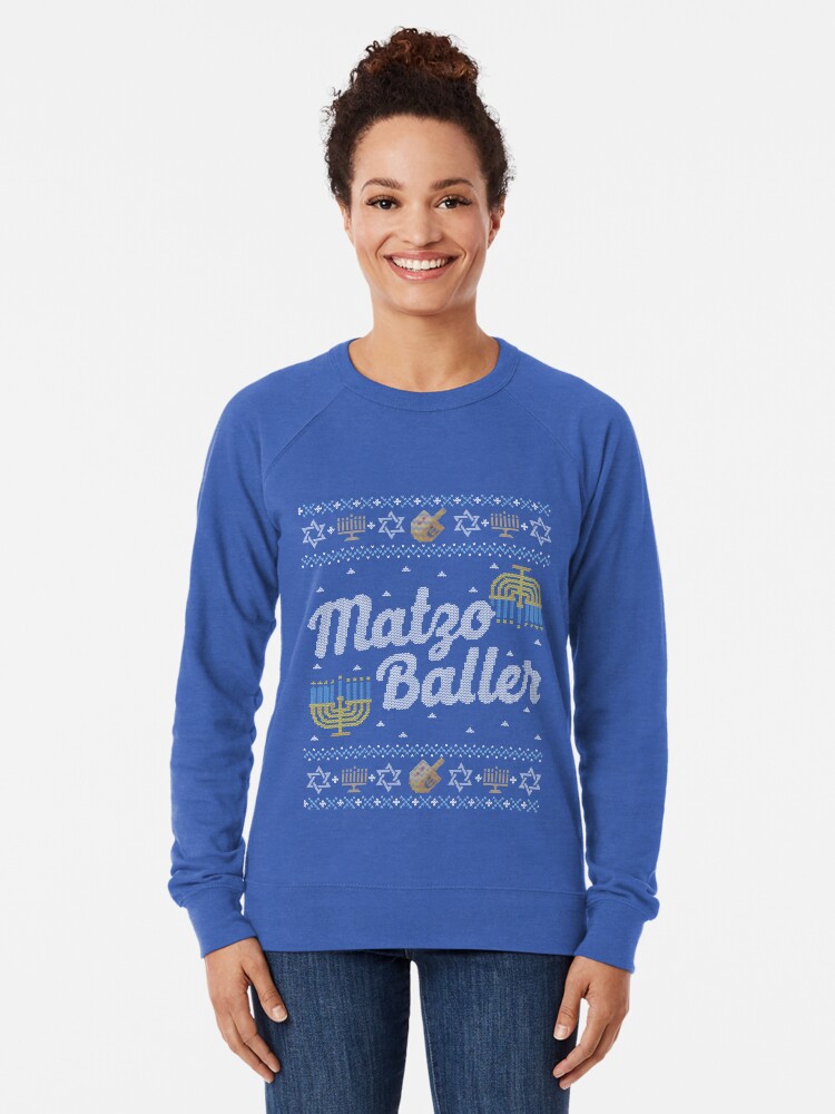 Blue balls christmas online sweater