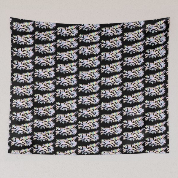 Item preview,  Aztec god Cipactli - alligator designed and sold by DerNerd.