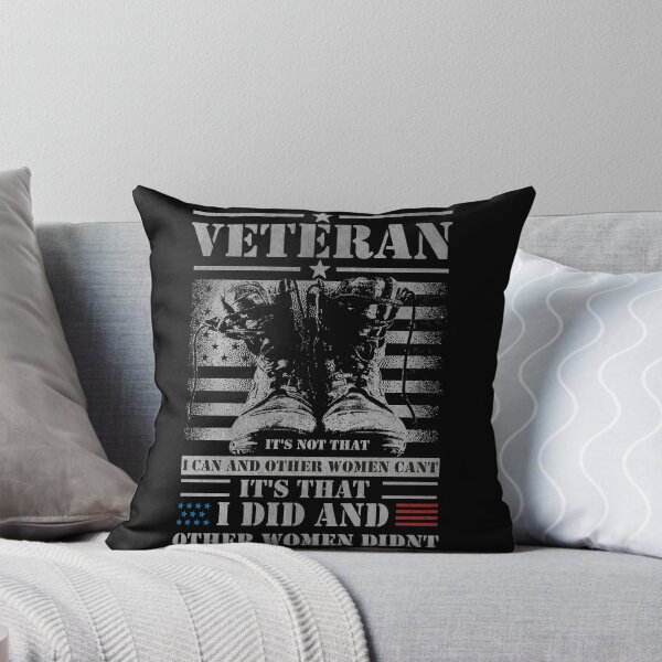Item preview, Female Women Veteran Military American Flag T-Shirt Tee Gift designed and sold by mrsmitful.