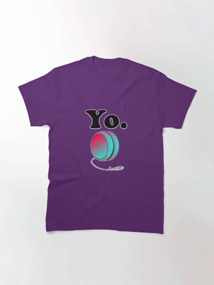 Alternate view of Yo. Classic T-Shirt