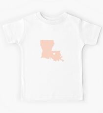 Louisiana Peach Kids Tee