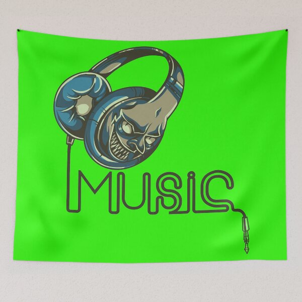Item preview, Music headphones designed and sold by DerNerd.
