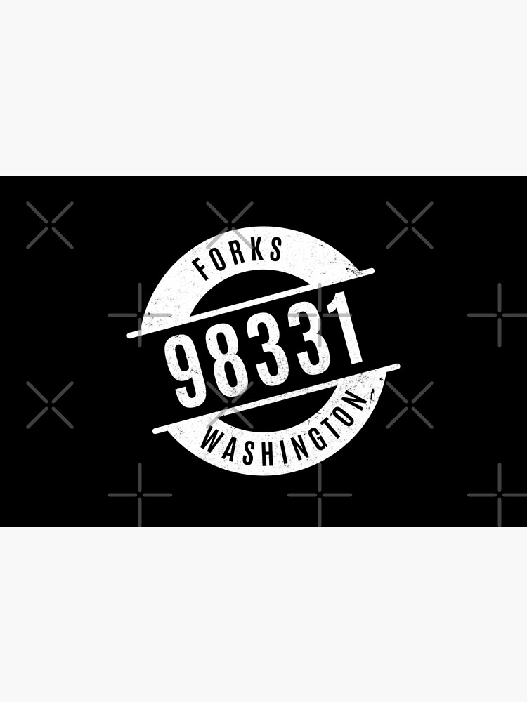 "Forks Washington 98331 Zip Code" Poster by creativecurly Redbubble