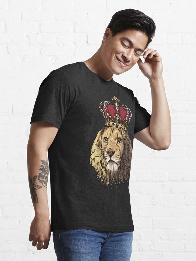 lion crown t shirt