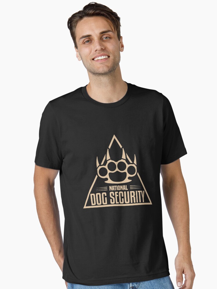 Thumbnail 1 von 7, Essential T-Shirt, National Dog Security - Funny Security Gift designt und verkauft von yeoys.