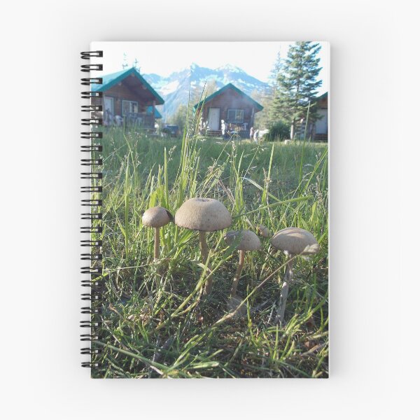 Item preview, Photo - Cabins and mushrooms designed and sold by themuseinspired.