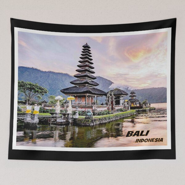 Item preview, BALI : Vintage Indonesia Travel Advertising Print designed and sold by posterbobs.