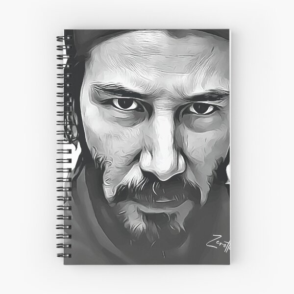 Item preview, Keanu Reeves portrait designed and sold by Zero81.
