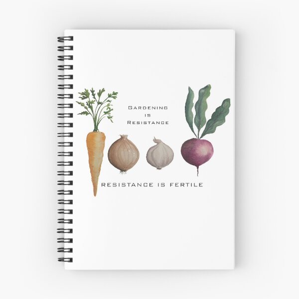 Item preview, gardening is resistance designed and sold by rosie badgers.