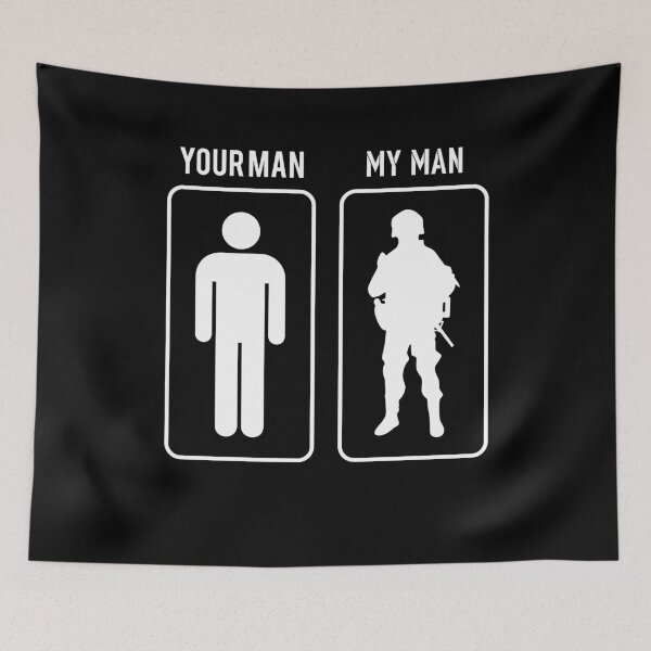 Item preview, Your Man My Man Military Patriots And Veteran designed and sold by BUBLTEES.