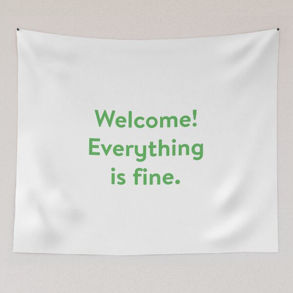 Item preview, The Good Place - Welcome! Everything Is Fine. designed and sold by SophieTakesPhot.