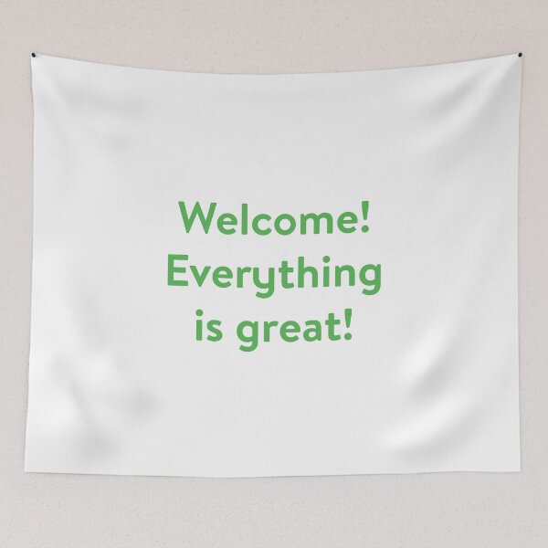 Item preview, The Good Place - Welcome! Everything Is Great! designed and sold by SophieTakesPhot.