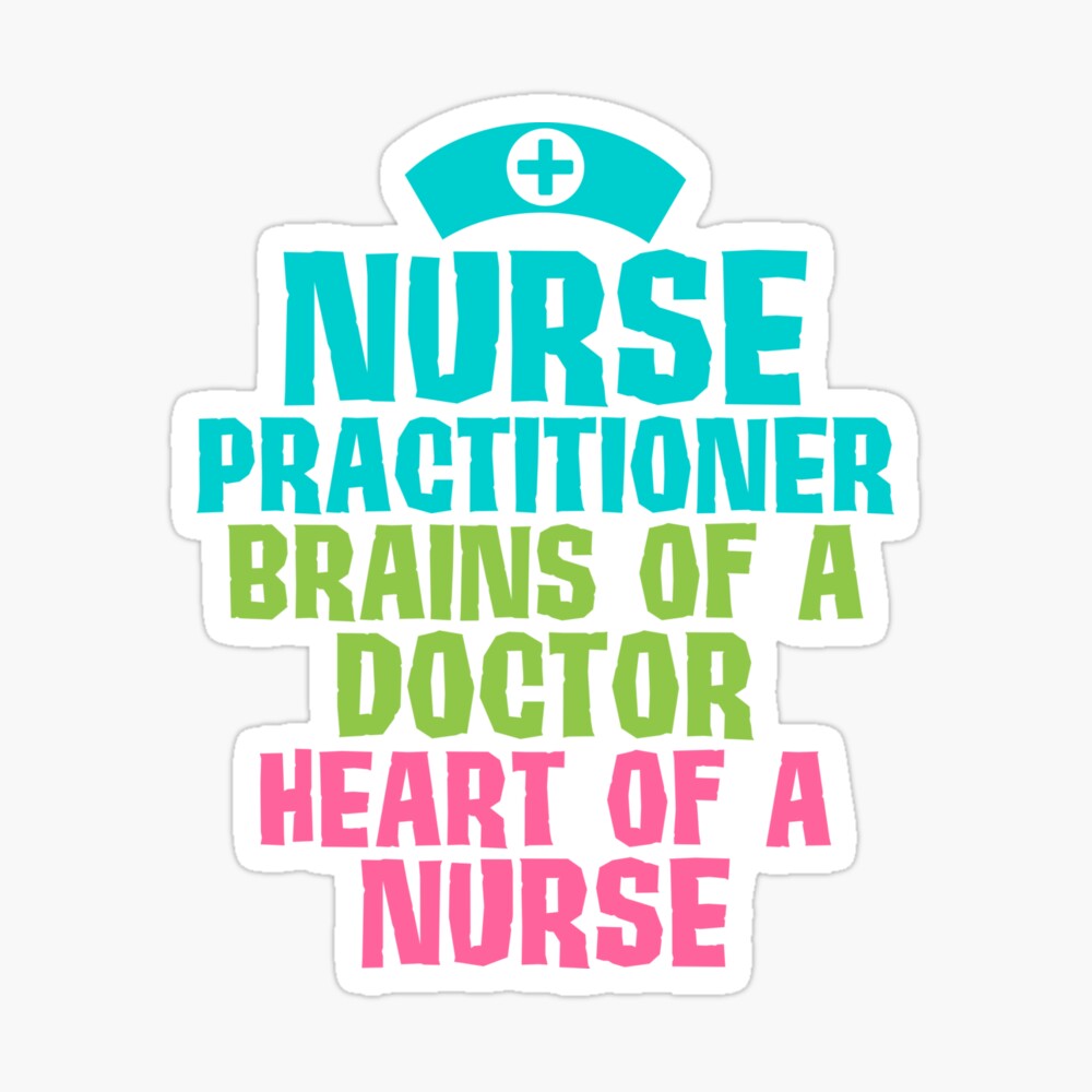FNP Brain of A Doctor Heart of A Nurse Leather Bag