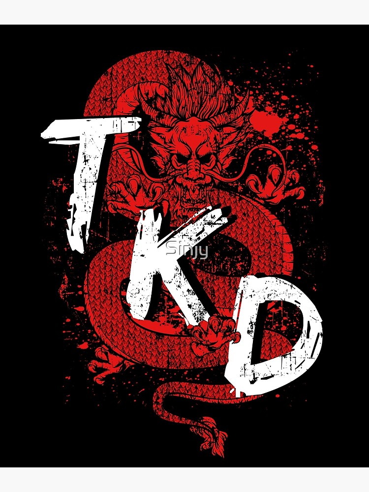Tae Kwon Do Martial Arts Dragon by Sinjy