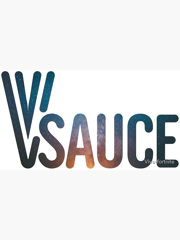 Vsause Galaxy Logo Greeting Card By Viva Fortnite Redbubble