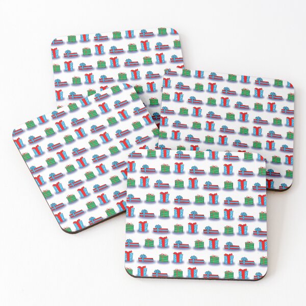 Item preview, Red, Green,White and Blue Gifts, Christmas and Holiday Fantasy Collection designed and sold by Sharon Schwalbe.