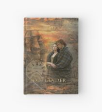 Outlander collage Hardcover Journal