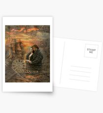 Outlander collage Postcards
