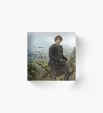 I'll have a Scot on the Rocks! Acrylic Block