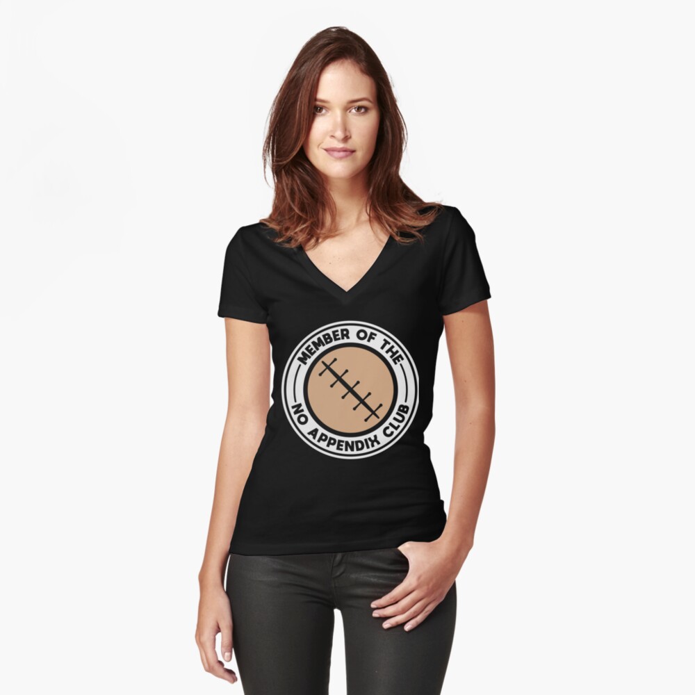 Artikel-Vorschau von Tailliertes T-Shirt mit V-Ausschnitt, designt und verkauft von yeoys.