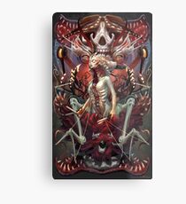 The Stitching Gullet Metal Print