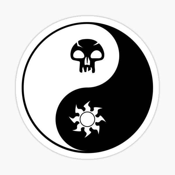Vista previa del artículo con la obra «Magia del ying yang», diseñado y vendido por krls.