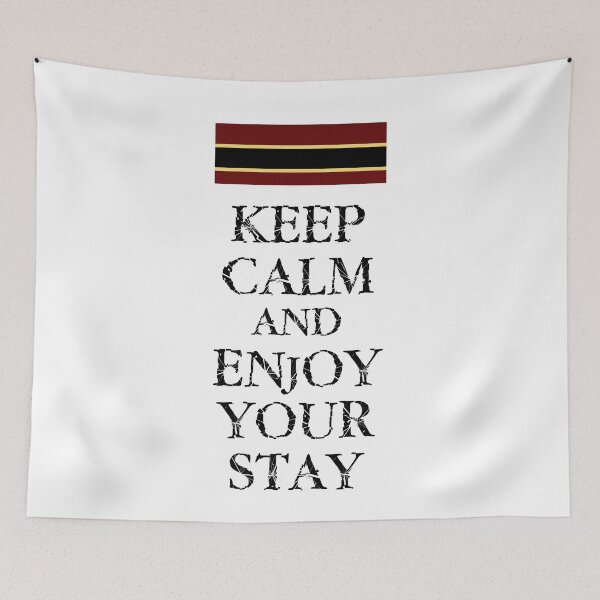 Item preview, Keep Calm and Enjoy Your Stay designed and sold by FandomTrading.