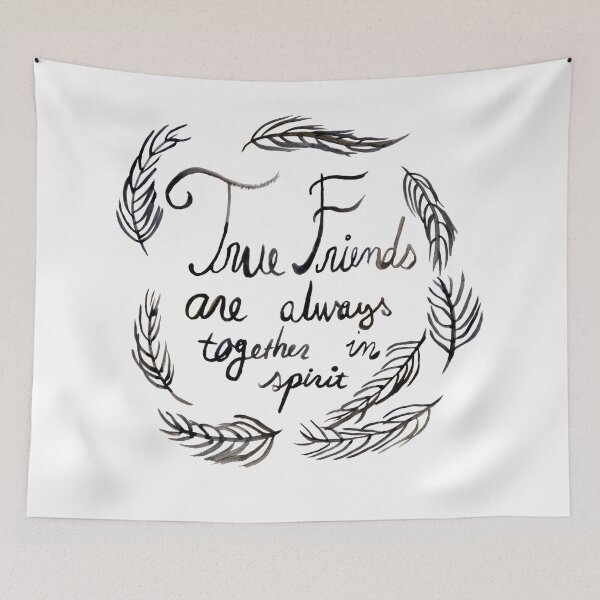 Item preview, True Friends Are Always Together In Spirit  designed and sold by Niina  Niskanen.