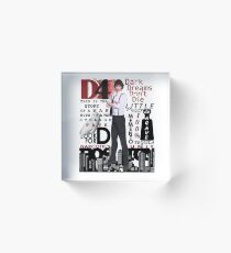 D4 - Dark Dreams Don't Die Acrylic Block
