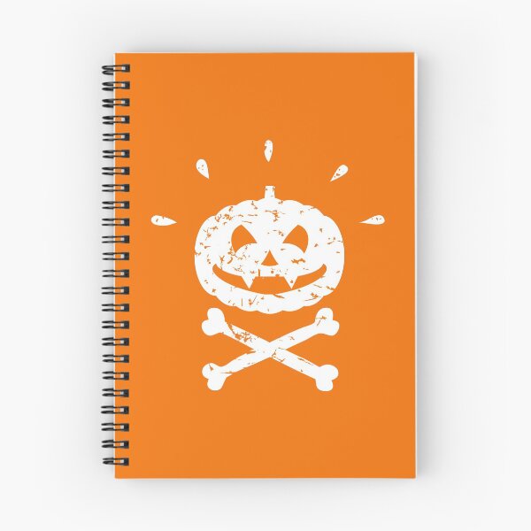 Item preview, funny Pirate Vampire Pumpkin Halloween Stencil white designed and sold by un-artiges.