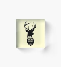 Great Deer Yard Hotel Acrylic Block