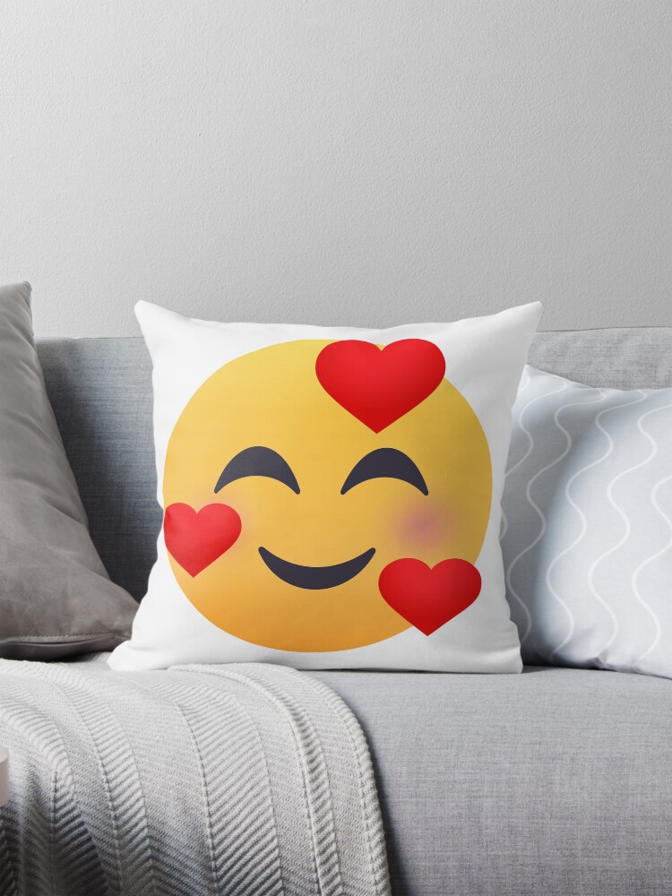 JoyPixels™ Smiling Face with Hearts Emoji