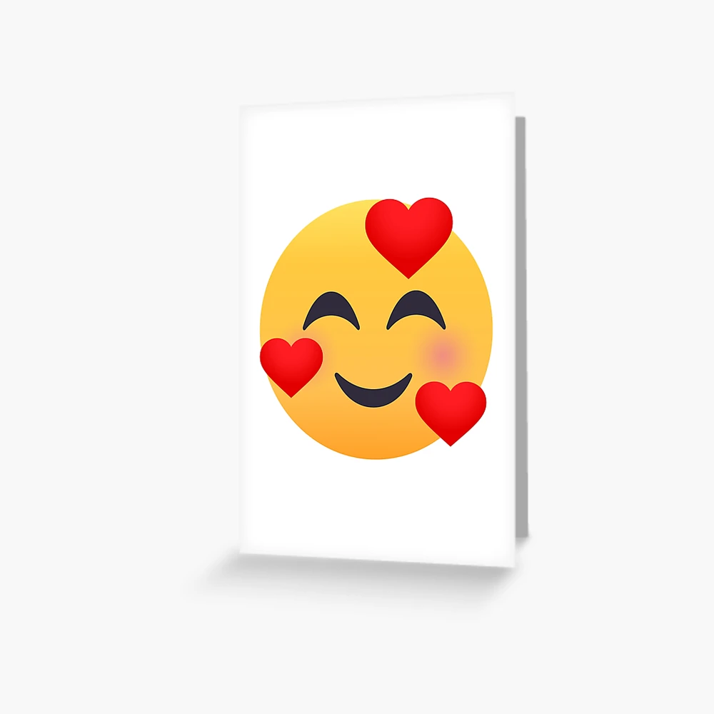 JoyPixels™ Smiling Face with Hearts Emoji