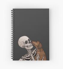 Cuaderno de espiral Perro salchicha amor
