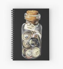 You're late for an important date! Spiral Notebook