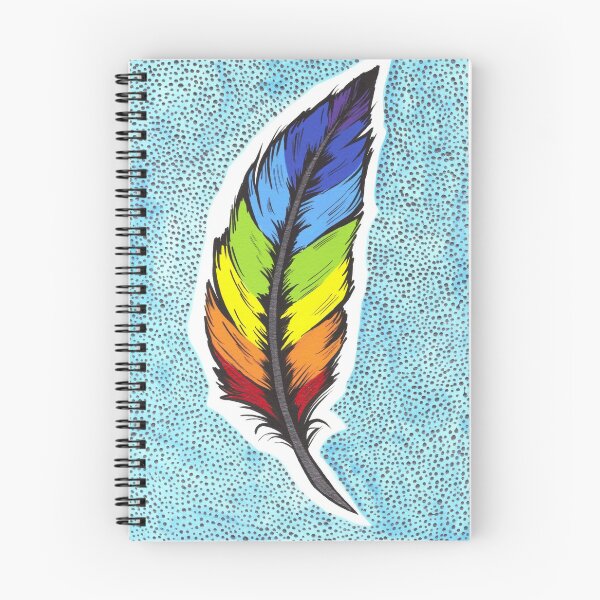 Item preview, Rainbow Feather designed and sold by turddemon.