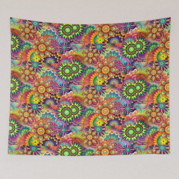 Item preview, Colorful pattern designed and sold by Masalla Ga.