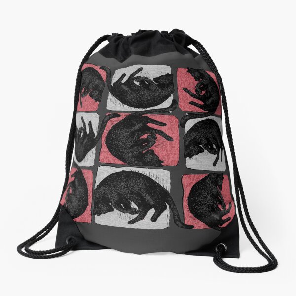 tranquil pattern Drawstring Bag