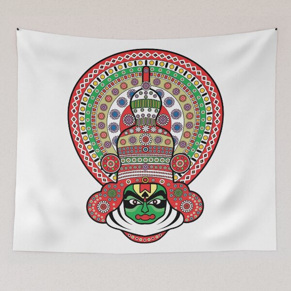 Item preview, Kathakali - Indian Cultural Dance Costume designed and sold by JungleeDesigns.