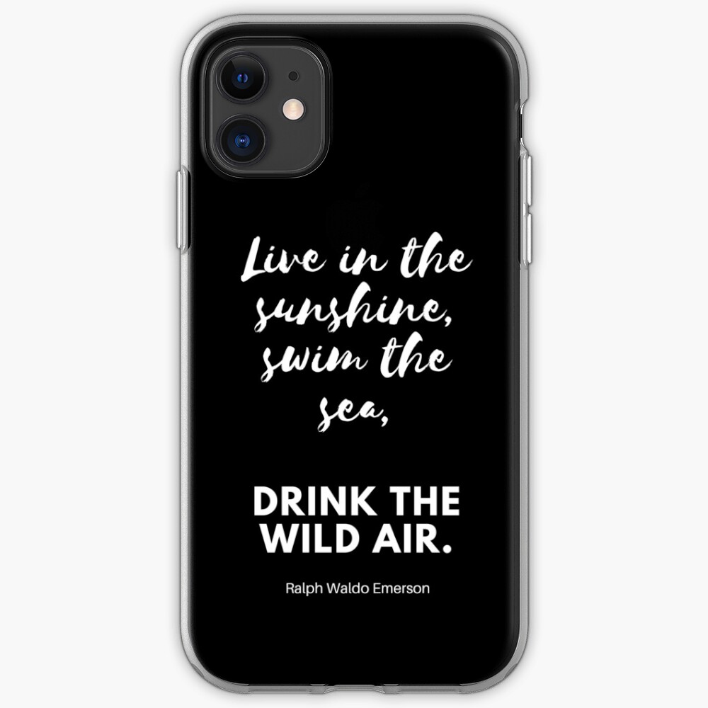 Emerson: Live in the Sunshine iphone 11 case Emerson: Live in the Sunshine iphone 11 case