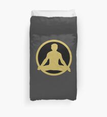 Men's Yoga T-Shirt Duvet Cover
