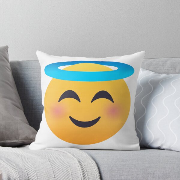 Item preview, JoyPixels™ Smiling Face with Halo Emoji designed and sold by JoyPixels.