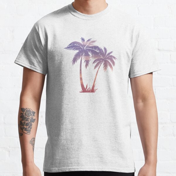 Sunset Palm Trees Classic T-Shirt
