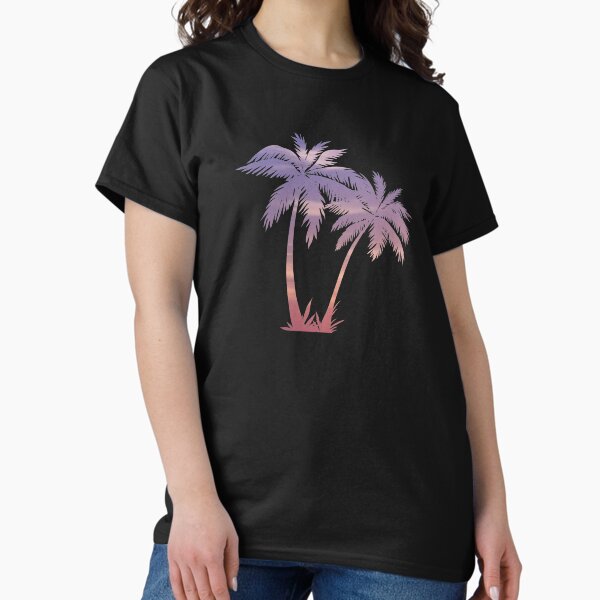 Item preview, Sunset Palm Trees designed and sold by hrubiks.
