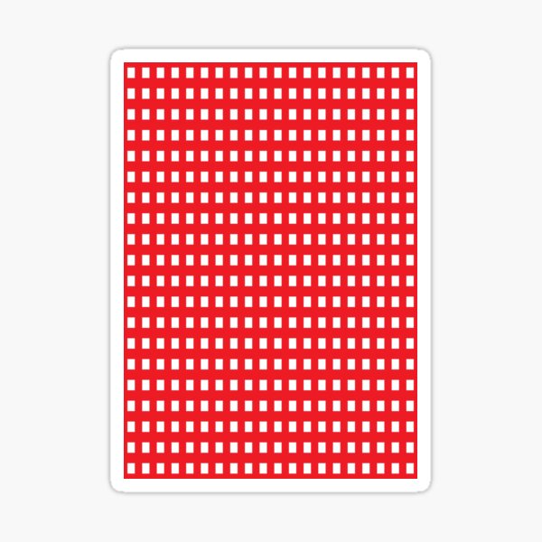 #design #pattern #textile #abstract #repetition #paper #illustration #decoration #vertical #vibrantcolor #red #colorimage #copyspace #retrostyle #geometricshape #textured #seamlesspattern #backgrounds Sticker